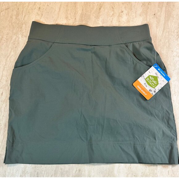 NWT Womens Columbia Green Omni-Shield Active Fit XS Travel Skort - Picture 3 of 8